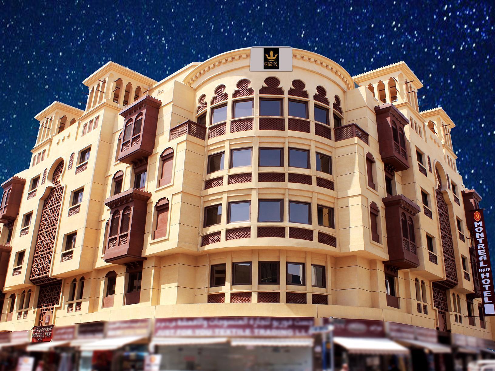 Montreal Naif Hotel Dubai Buitenkant foto