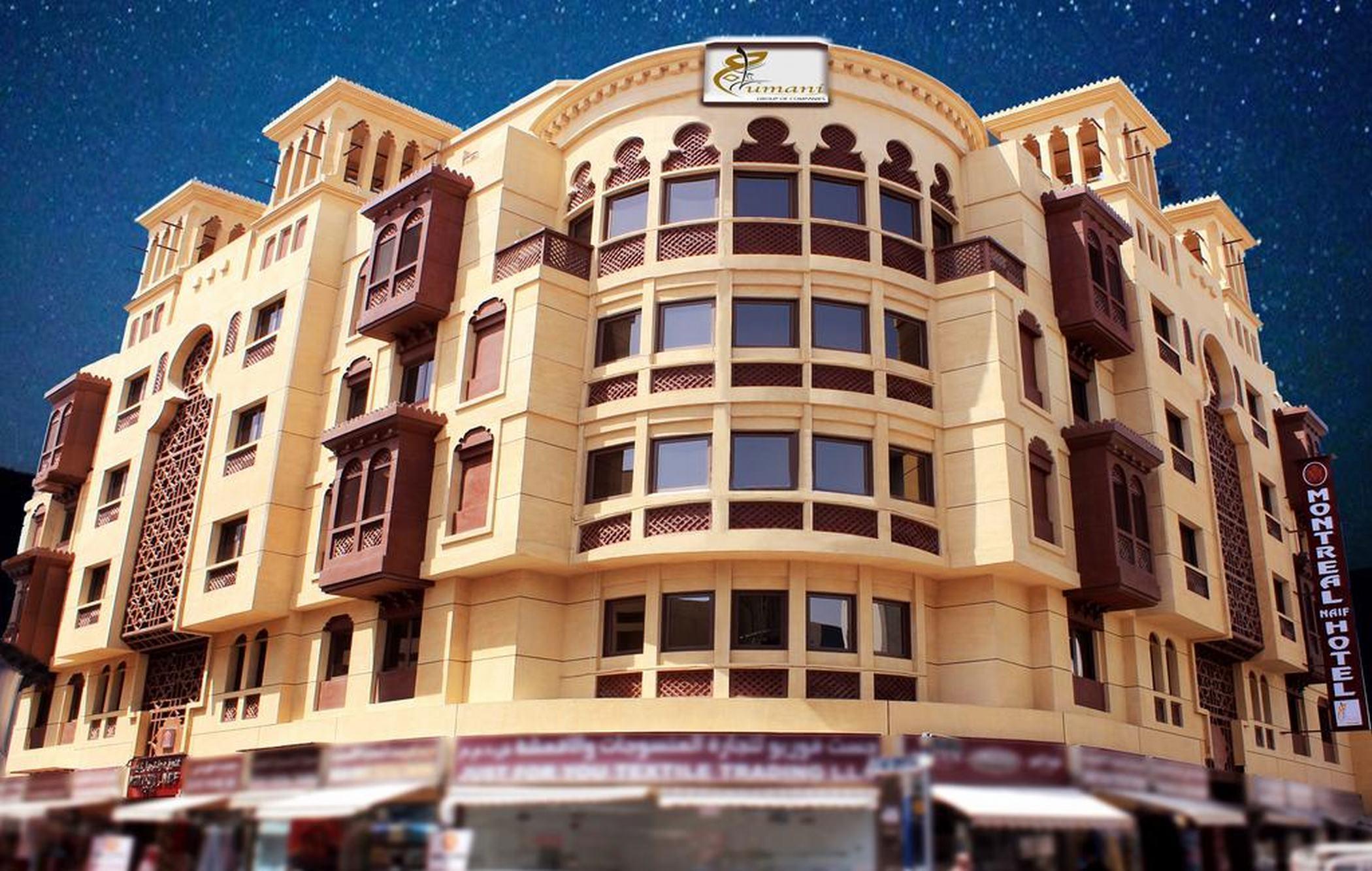 Montreal Naif Hotel Dubai Buitenkant foto